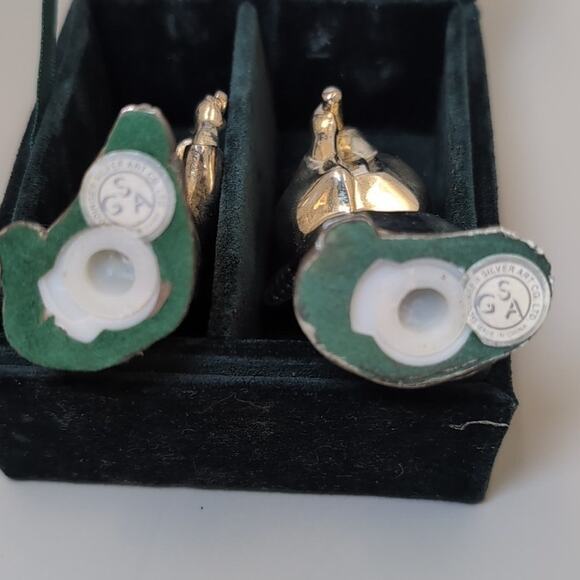 Godinger Silver Gallery Angel Salt and Pepper Shaker Set Playing Violin Flute - Picture 5 of 7